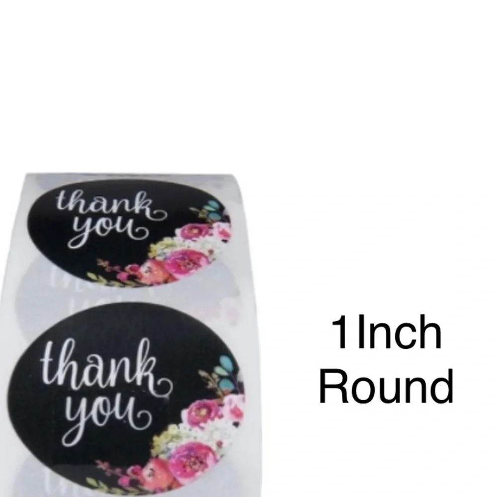 200ct~Thank you Stickers W/Bonus Bags 🌟🆕🌟  (2 Rolls For $20)